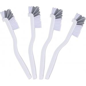 4 PCS 0.3mm PP Filament Kitchen Dish Brushes White Customerized