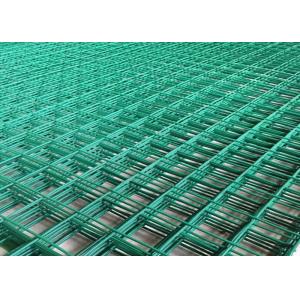 PVC Coated Welded Wire Mesh Panel Long Hole 2.0 - 4.0mm Wire Gauge