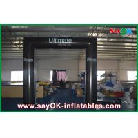 China Inflatable Start Finish Arch PVC Cube Square Inflatable Door Arch Model Waterproof Foldable Gate With Logo on sale