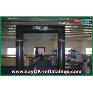 Inflatable Start Finish Arch PVC Cube Square Inflatable Door Arch Model Waterproof Foldable Gate With Logo