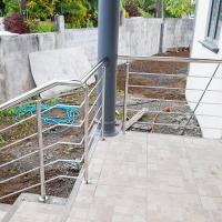 China Outdoor Stainless Steel Staircase Handrail Inox Fence 201 304 316 Grade on sale