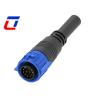 China 12 Pin Waterproof Data Connector M19 Push Lock Industrial Plug Socket wholesale