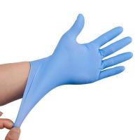 China Blue Disposable Nitrile Glove Nitrile Latex Gloves 6 Mil Nitrile Gloves on sale