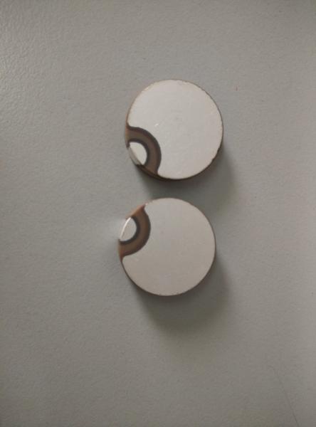 High Amplitude Piezoelectric Ring / Piezoelectric Plate Sensor For Ultrasonic Transducer