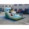 Surfboard Man Outdoor Inflatable Water Slide , Party Big Blow Up Water Slides