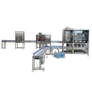Distilled 20Ltr Automatic Filling Machines 5 Gallon Bottling Line