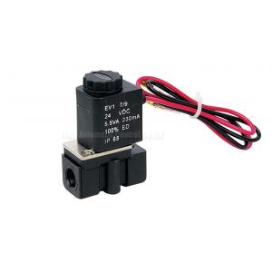China 2.5mm Plastic Steel Two Position Two Way Solenoid Valve , Direct Acting Valve supplier