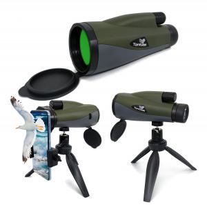 Army 12X55 12X60 Military Monocular Telescope With Phone Adapter