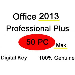 China 32 64 Bit Ms Office 2013 Professional Plus Key Software 50PC Mak Pro supplier