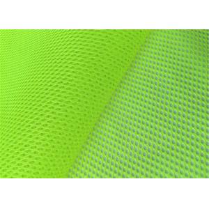 Polyester Mesh Fluorescent Material Fabric Bird Eyes Recycled For Uniform