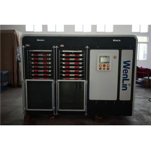 China Auto Transfer pvc card lamination machine 7 Daylights with Four Hydraulic Cylinders wholesale