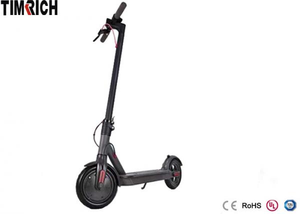 TM-RMW-H06 Range 20KM Black Electric Scooter , Nimble Standing Electric Scooter