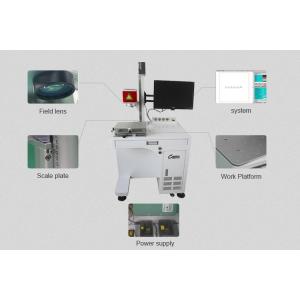 China Led Light Bulb Laser Printing, Fiber Laser Printing Machine For Lights supplier
