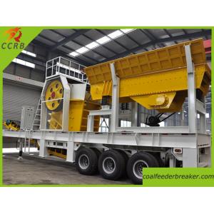China Trailer Type Mobile Crushing Plant supplier