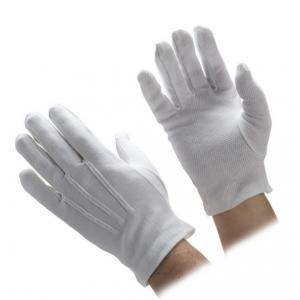 China white cotton gloves ,cotton working gloves supplier