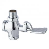 Exposed Self Closing Flush Valve With Foot - Pedal For Squat Type Toilet