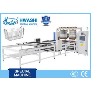 Hwashi Kitchen Wire Basket Welding Machine, Automatic Welded Wire Mesh Welding Machine