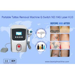 China Sgs 1064nm / 532nm Laser Tattoo Removal Machine For Eyebrow / Speckle Removal supplier