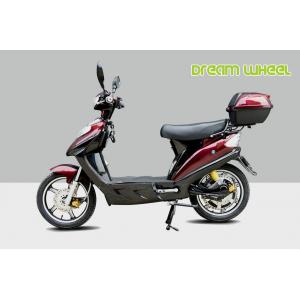 Red 16" Pedal Assisted Electric Scooter 500W 48V Hydraulic Disc Brakes power assisted bicycle Canadian standard