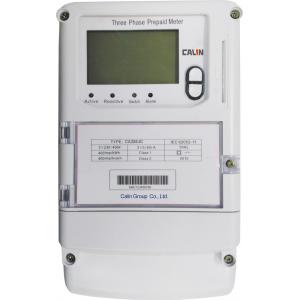 Prepaid Wireless Smart Meters Card Type 3X240V Kilowatt Hour Meter 3 Phase