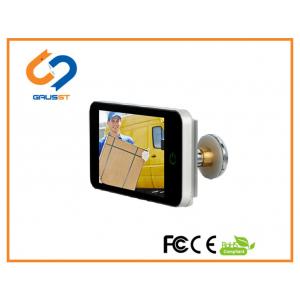 HD LCD Screen Lookout Smart Door Viewer / Wide Angle Digital Door Viewer Wifi