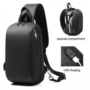 Wholesale customized logo fashion Men Sling Bag Luxury Mini chest Crossbody Bag Small Messenger Bag Crossbody For Men