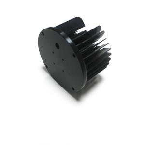 2mm Fin Pitch Customized Forging Heat Sink With 0.4°C/W Thermal Resistance