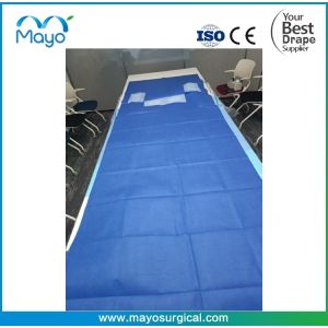 China Paquete de angiografía de respuesta quirúrgica rápida con SMS Angio Drape wholesale