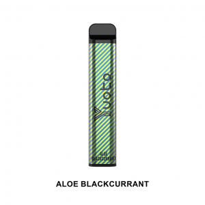 Dispositivo de cigarrillo electrónico desechable Yuoto a la venta Aloe Blackcurrant 35 Sabores 1200mAh