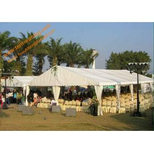 Fire Retardant Large Wedding Tent Aluminum Structure Water Proof Tents Marquee