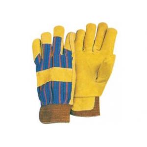 China Garden work index finger rubber cuff split pig leather Gloves / Glove 21008-3 wholesale