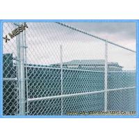 China 5 Ft Metallic Coatings Hot Dipped Galvanized Chain Link Fence Fabrics For Rural SGS Listed on sale