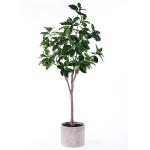 7 Ft Artificial Ficus Tree Simulation Branches Botanically Accurate For Restaurant
