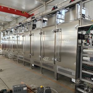 China Adjustable Temperature Belt Type Peanut Roasting Machine with Powerful Cooling Function wholesale