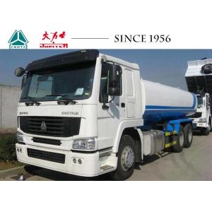 China HOWO 6*4 Tank Truck LHD/ RHD ST16 Rear Axles For Transporting Fuel / Water supplier