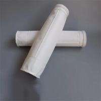 China 500 - 550g Polyester Dust Collector Filter Bags Emission Standard on sale