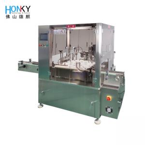 Automatic 15ml Glass Bottle Filling Capping Machine With Servo Capping Head
