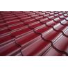 China Material de construcción directo PPGI Prepintado CGI Revestido de color Techo de tejas onduladas con embalaje estándar wholesale