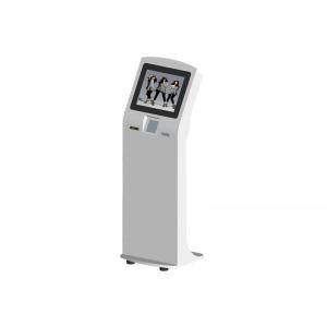 Credit Card Reader Touch Screen Information Kiosk 17" Infrared For Stations S834