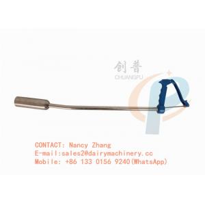 China Dairy cow balling gun for magnet , stainless steel bolus gun with pressing handle supplier