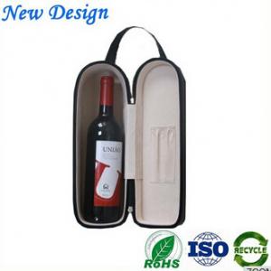 Single bottle box cardboard pu high quality wine custom wholesale wine box