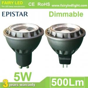 China Triac Dimmable MR16 GU10 E27 Spot Bulb 3W 5W supplier