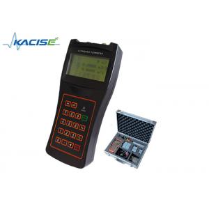 Rechargeable Battery Portable Ultrasonic Flow Meter For Routing Inspection