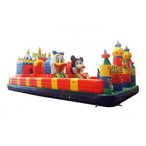 China Mickey Mouse Inflatable Fun City Outdoor Inflatable Jumping Naughty Castle supplier