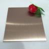 China gold decorative stainless steel sheet 304 size 4x8 mirror finish wholesale