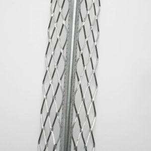 China Accurate 90 Degree Forming Expanded External Render Corner Bead 8 Foot Or 10 Foot Lengths wholesale