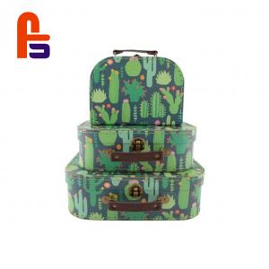 Large Storage  Gift  For Treasure Chest Packaging Cardboard Suitcase Box