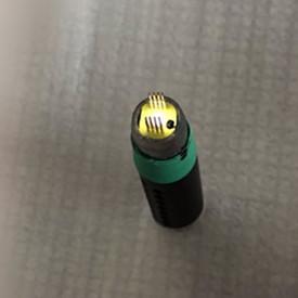 MSOP8  pogo pin adapter yellow cover with GUIDE CAP used for in-circuit  PROGRAMMER EEPROM FLASH