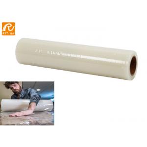 China Removing Plastic Protective Film , PE Lamination Film Roll For Solid Surfaces supplier