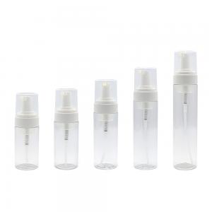 Cosmetic Foaming Pump Bottle Screen Printing 100ml Gel Pump Bottles